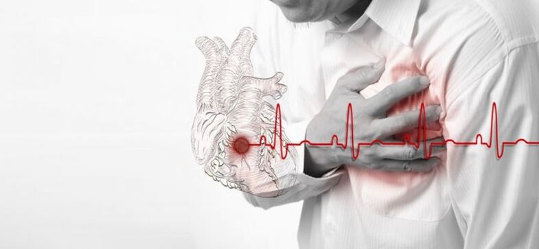 đau tim là nguyên nhân của cơn đau dưới xương bả vai trái